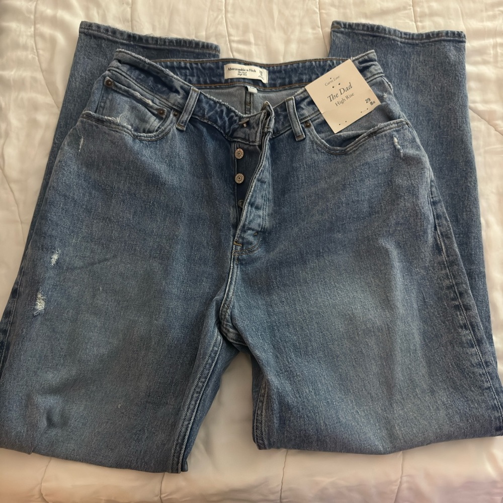 Abercrombie dad jeans